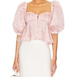 For Love & Lemons Rhoda Blouse